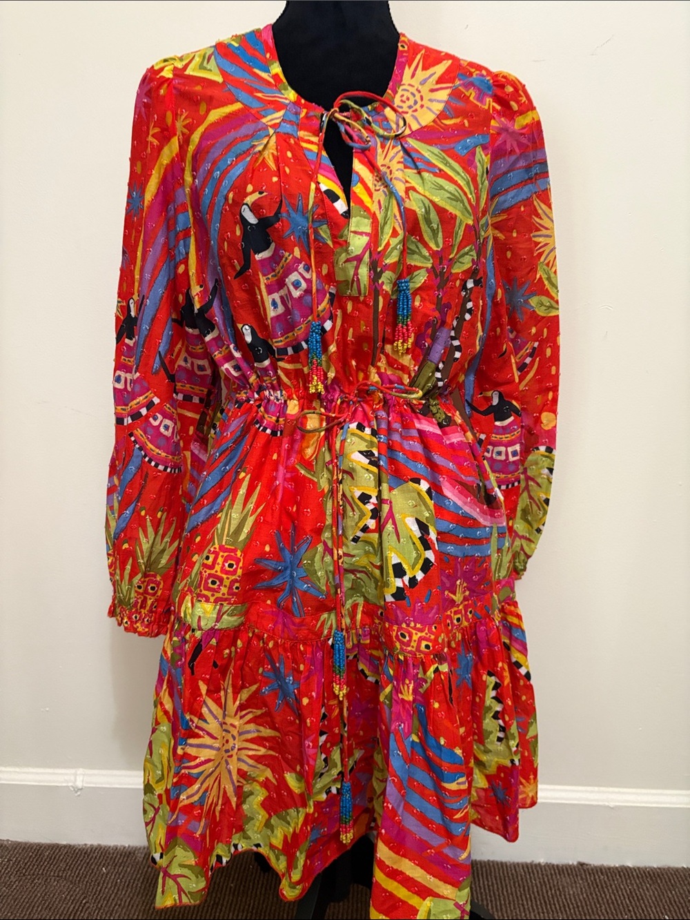 Farm Rio Magic Forest Mini Dress - Picture 2 of 2